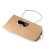 Geschenkbox Herz transparent