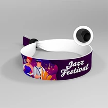 Festivalband mit Plastikperle (15 mm)