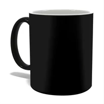 Zaubertasse mit Druck, weiß